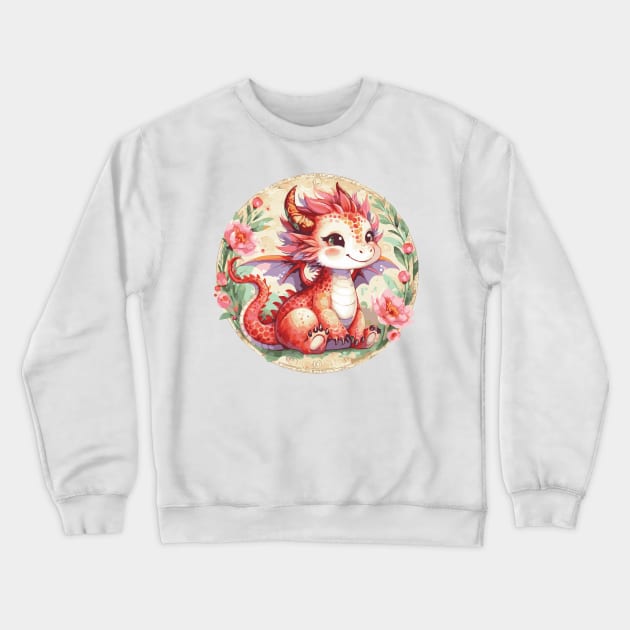 Year of the Dragon Baby 2024 Crewneck Sweatshirt by Heartsake